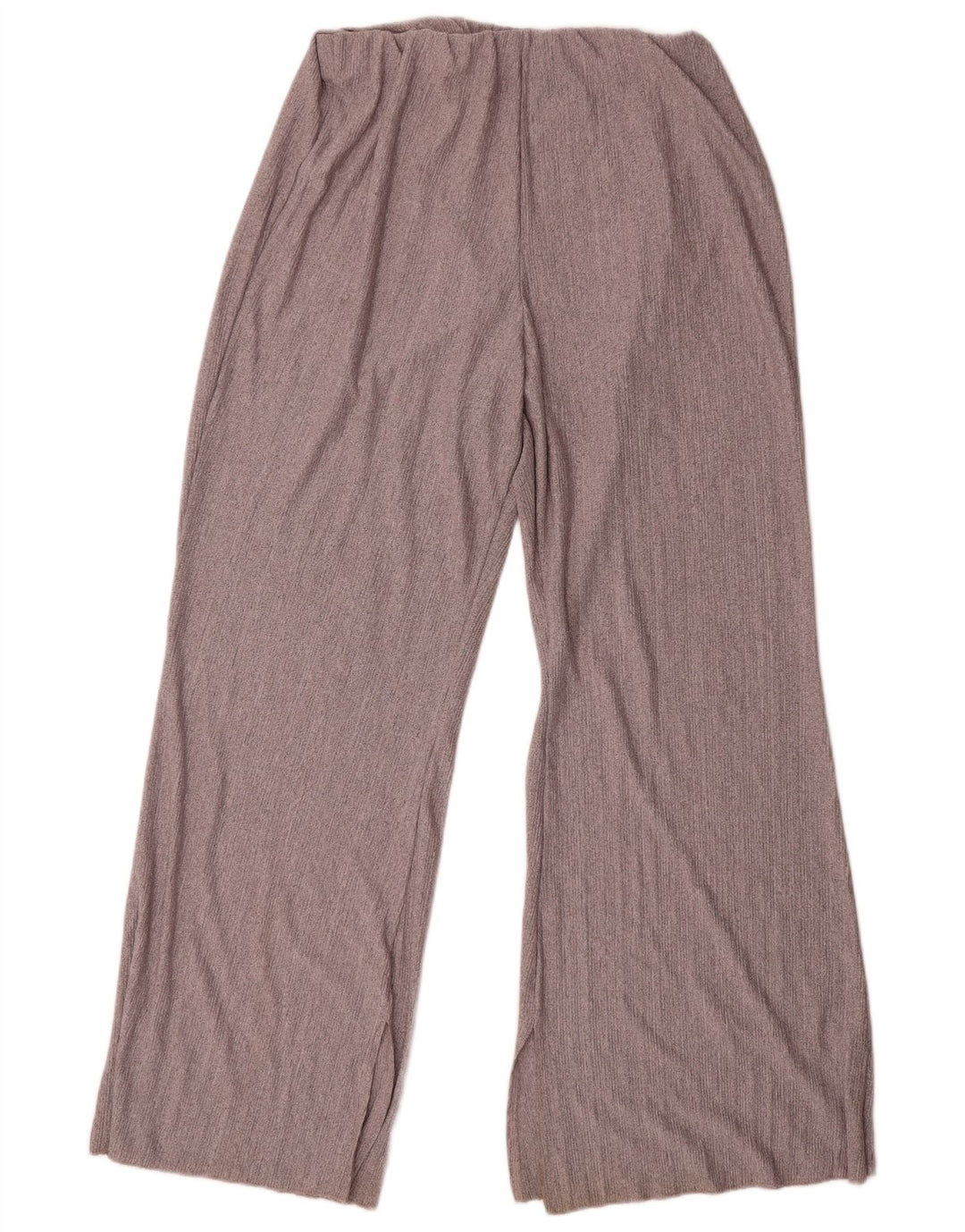 Zara Γυναικείο Παντελόνι Flare Casual Large W34 L32 Grey Polyester