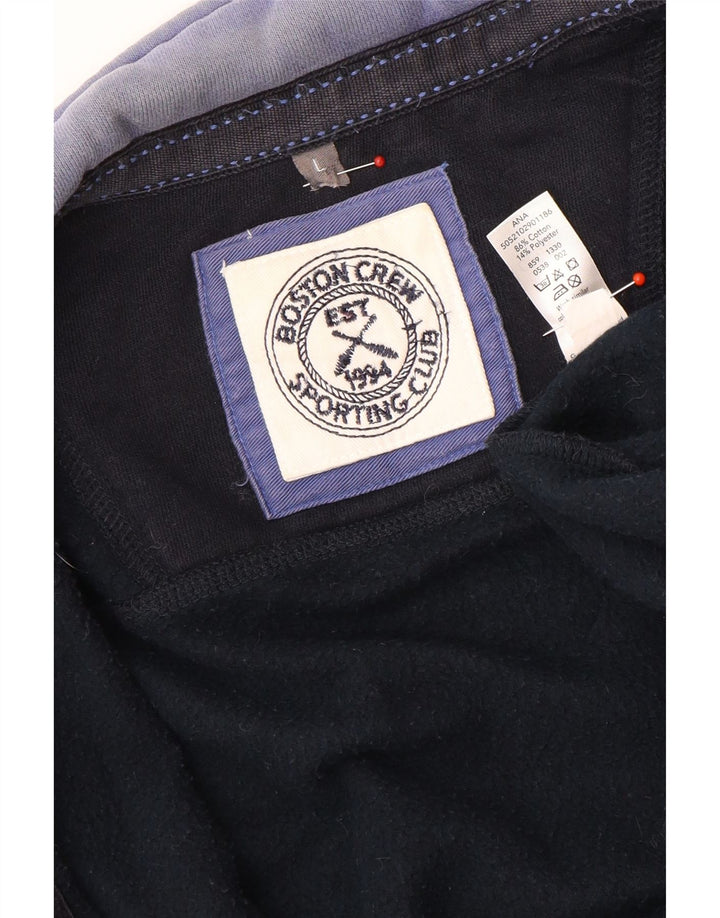 Ανδρική φόρμα Boston Crew Top Jacket Large Navy Blue Cotton
