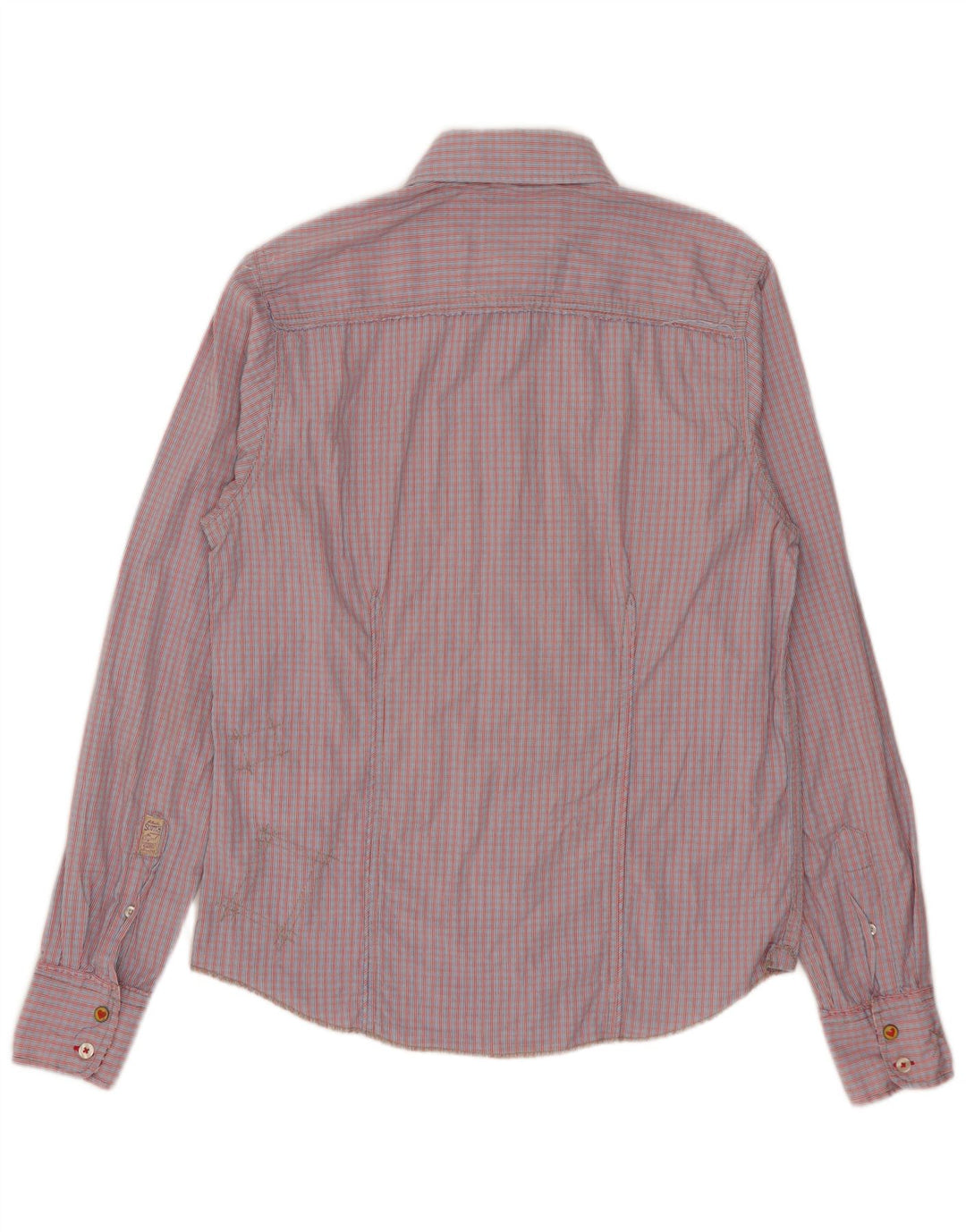 Ανδρικό πουκάμισο Scotch & Soda Small Red Check Cotton