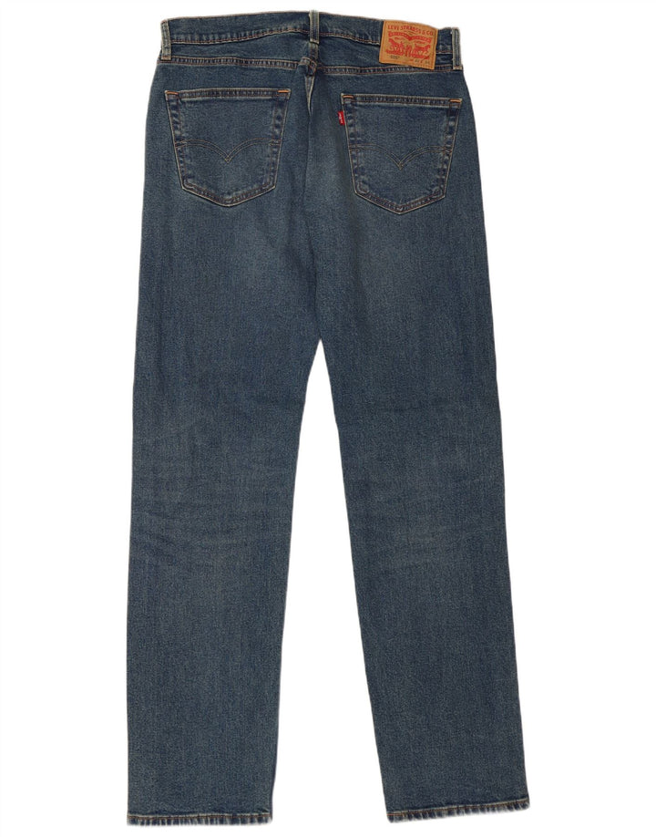 LEVI'S Ανδρικό τζιν 505 ίσιο W32 L34 Μπλε βαμβακερό