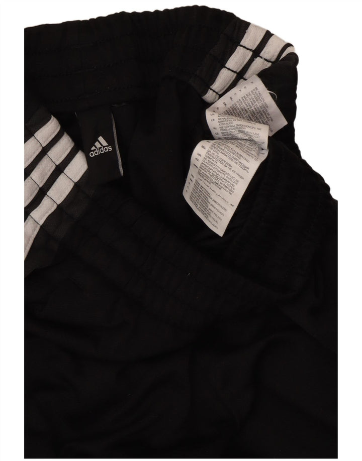 Παντελόνι αθλητικής φόρμας Adidas Boys 11-12 ετών Μαύρο Πολυεστέρα