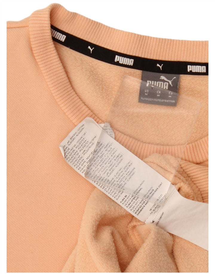 Γυναικείο Γραφικό Φούτερ Puma Jumper UK 14 Μεσαίο Ροζ Βαμβακερό