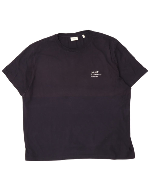 Ανδρικό T-Shirt Gant Top 5XL Navy Blue