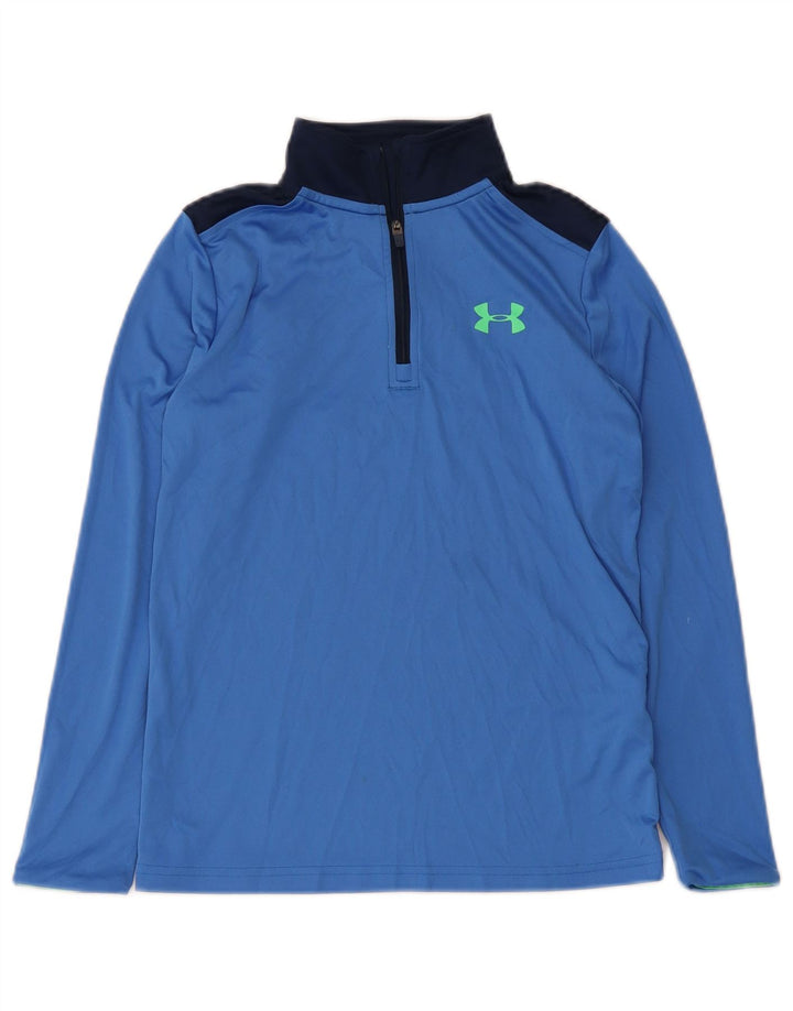 Under Armour Boys Graphic πουλόβερ αθλητική φόρμα 9-10 ετών μεσαίο μπλε