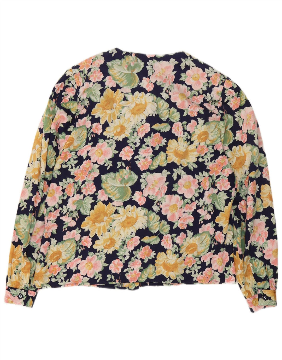 Vintage Γυναικείο Πουκάμισο Μπλούζα IT 50 XL Πολύχρωμο Floral