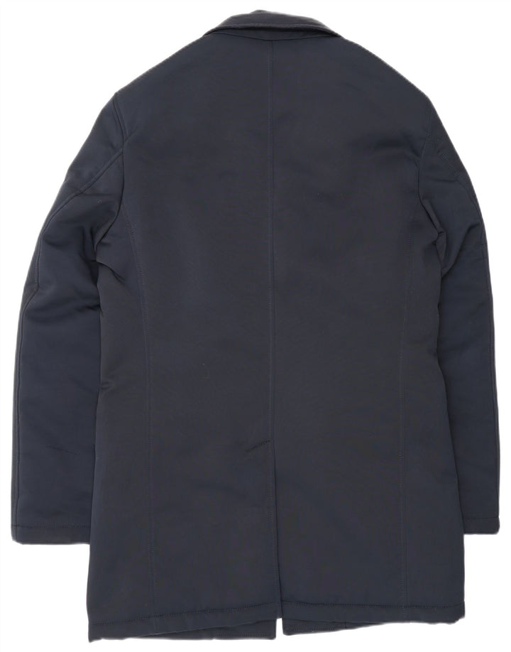 David Hamilton Ανδρικό παλτό Kampione IT 46 Small Navy Blue Polyester