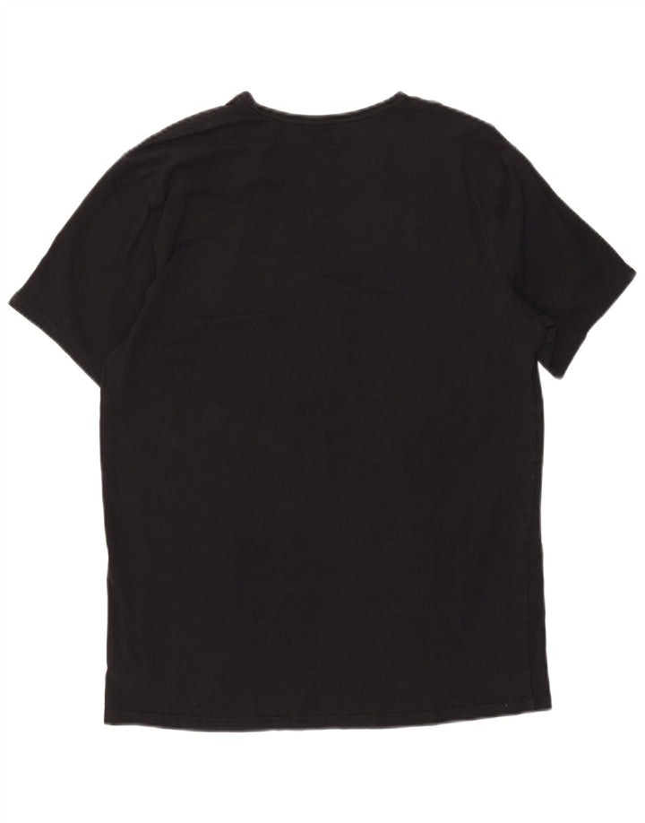 Ανδρικό T-Shirt Calvin Klein Top Large Μαύρο Βαμβακερό