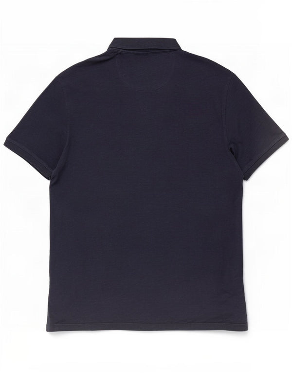 O'Neill Mens Regular Fit Polo Shirt Medium Navy Blue Cotton