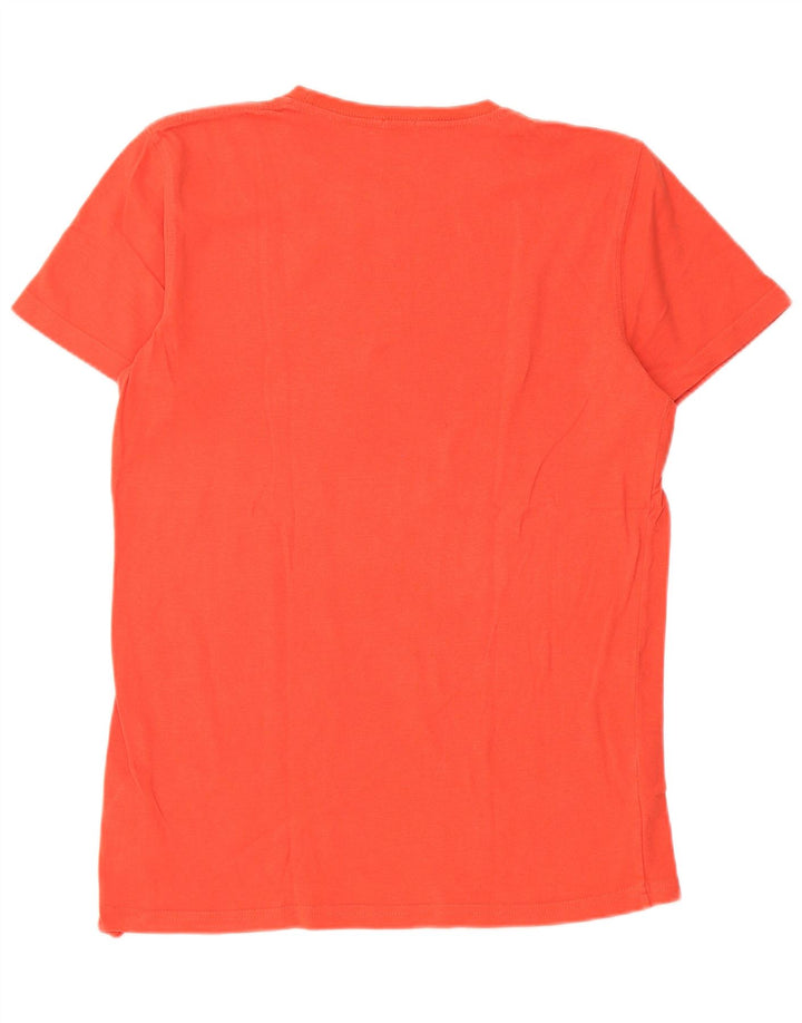 Ανδρικό γραφικό T-Shirt Tommy Hilfiger Top Medium Orange