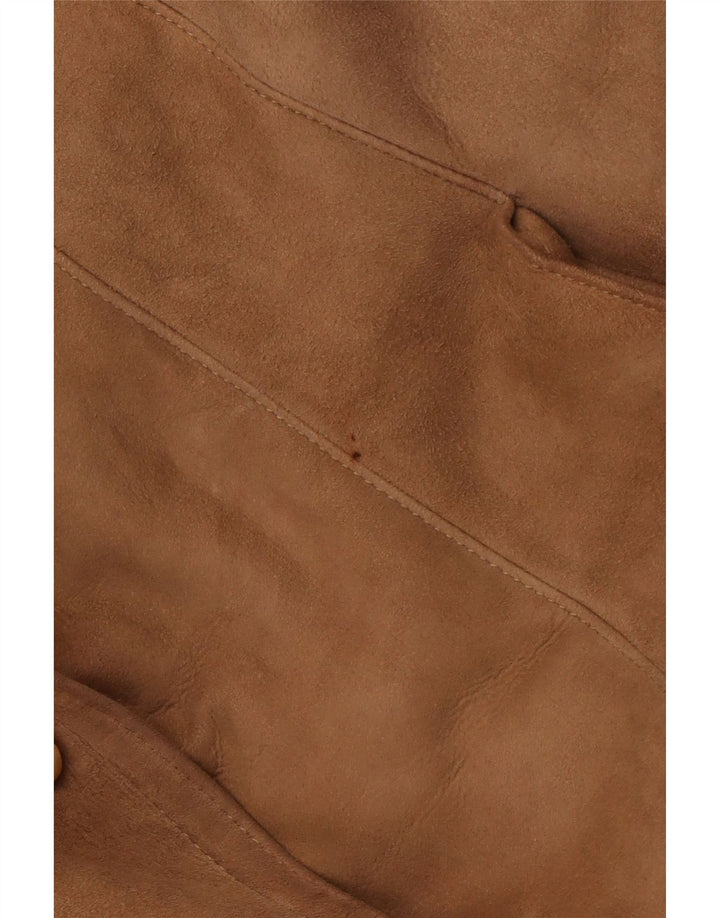 Γυναικείο παλτό VINTAGE Shearling IT 52 2XL Καφέ Shearling