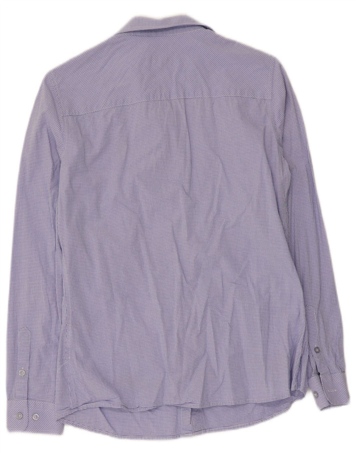 Πόλο Ασν. Γυναικείο πουκάμισο EU 38 Medium Blue Gingham