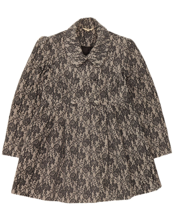 Marks & Spencer Γυναικείο Σακάκι Μπλέιζερ UK 14 Medium Grey Floral