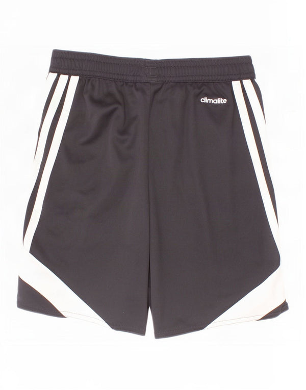 Αθλητικό σορτς Adidas Boys Climalite 9-10 ετών, μεσαίο μαύρο χρώμα