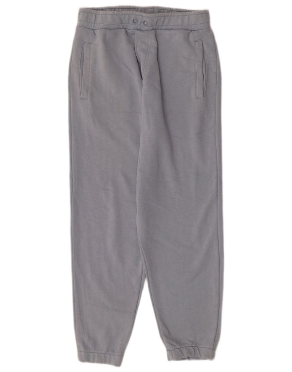 Zara Γυναικεία αθλητική φόρμα Παντελόνι Joggers UK 12 μεσαίο μπλε βαμβακερό