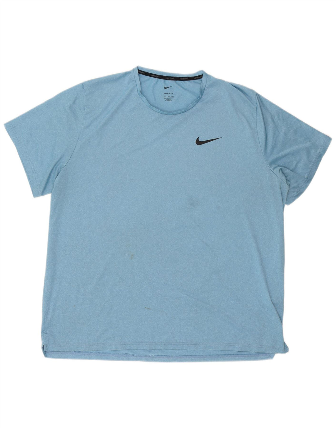 Ανδρικό T-shirt Nike Dri Fit Top 2XL Blue Polyester