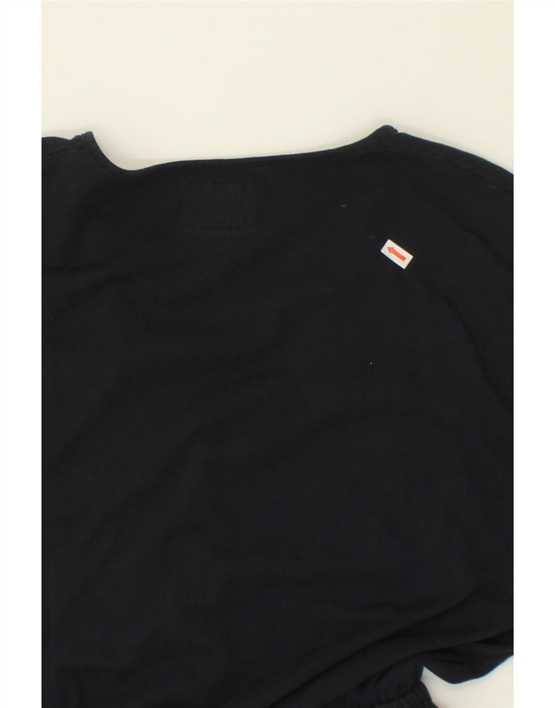 WOOLRICH Womens Basic Dress UK 14 Medium Navy Blue Cotton Vintage Woolrich and Second-Hand Woolrich from Messina Hembry 