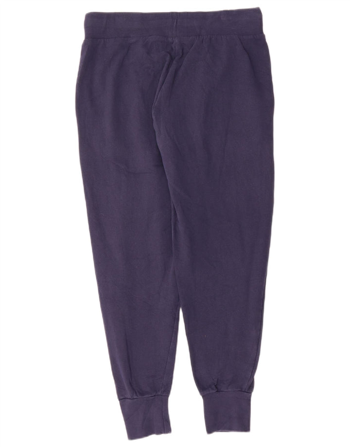 Γυναικεία αθλητική φόρμα KAPPA Παντελόνι Joggers UK 14 Medium Navy Blue Cotton