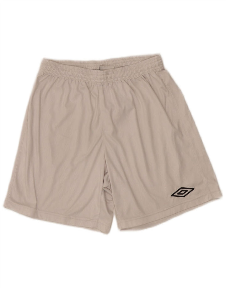 Ανδρικό αθλητικό σορτς Umbro Μικρό λευκό πολυεστέρα
