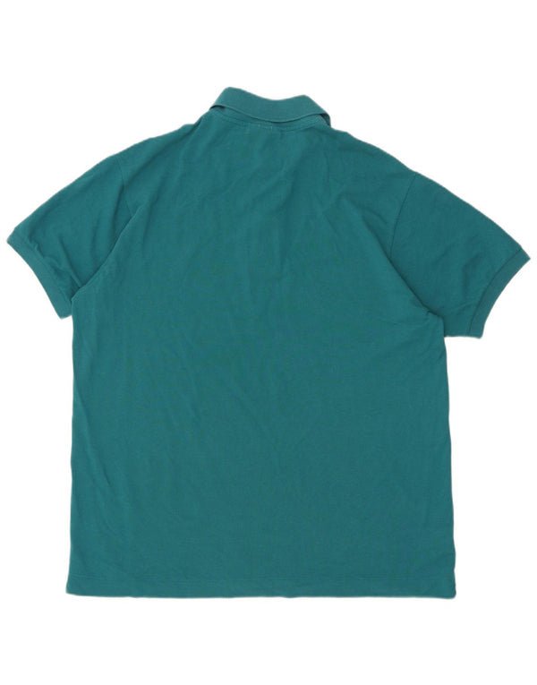 Ανδρικό πουκάμισο Lacoste Classic Fit Polo Μέγεθος 6 XL Τυρκουάζ βαμβακερό