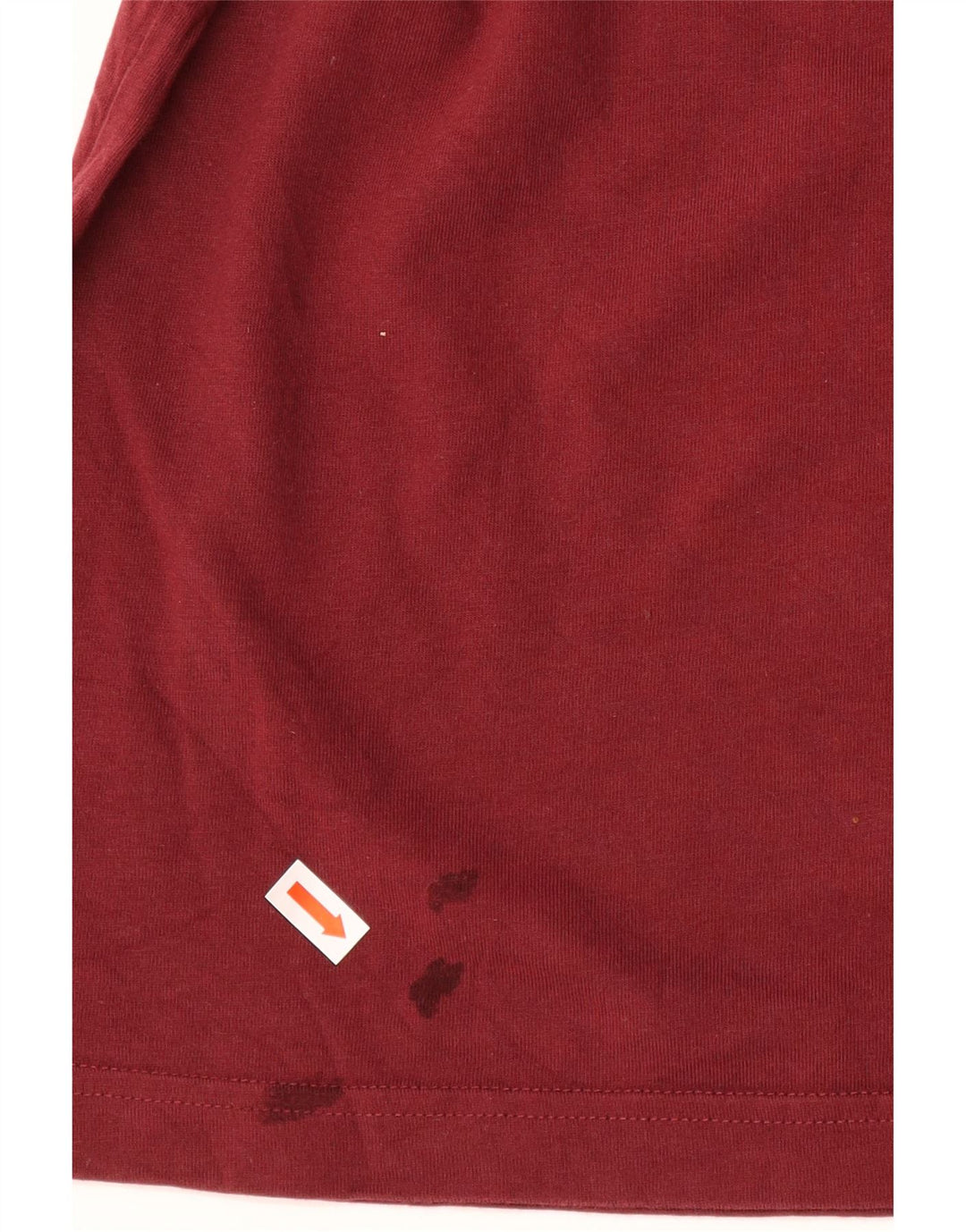 Ανδρικό γραφικό T-Shirt Calvin Klein Τοπ μεσαίο κόκκινο βαμβακερό