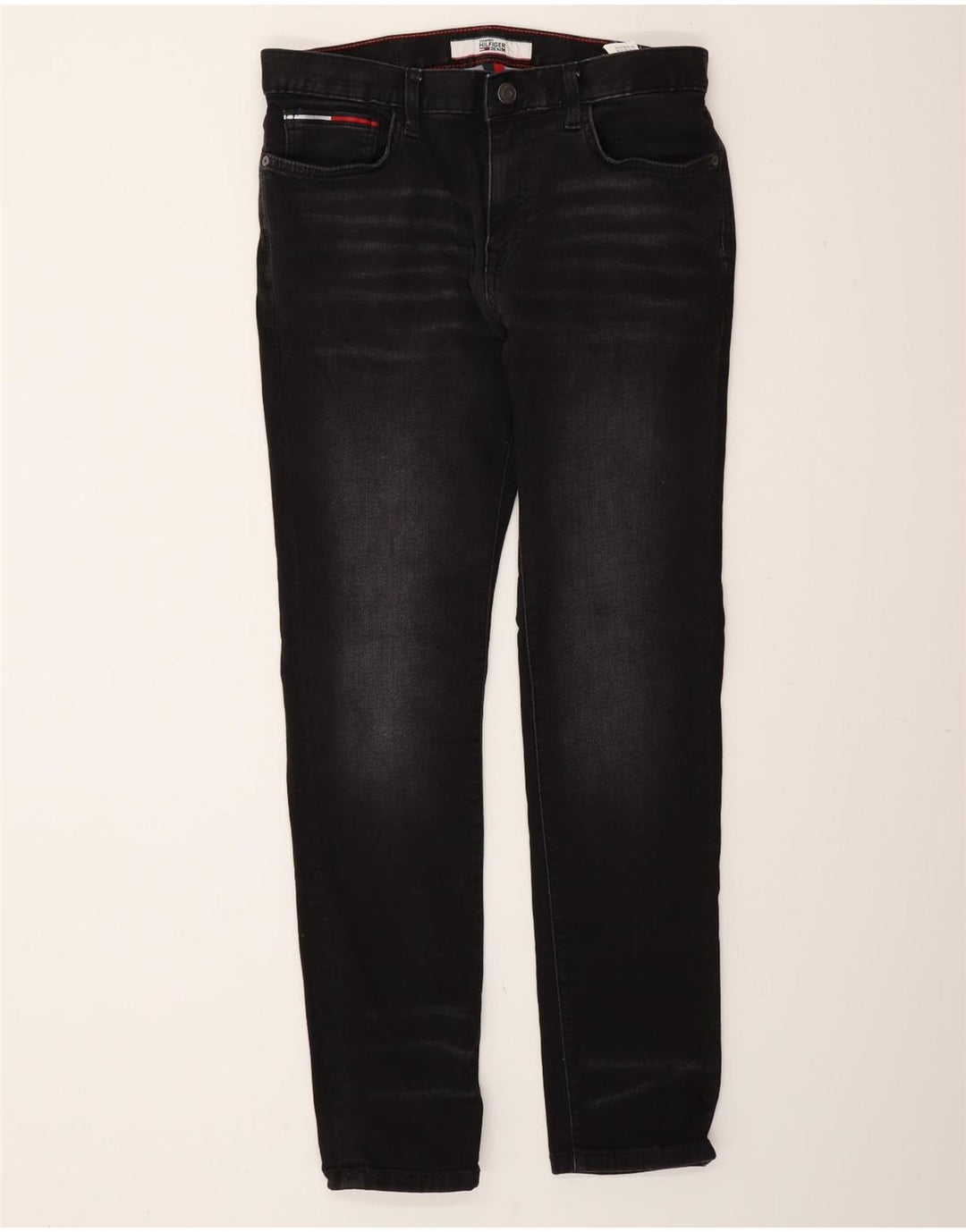 Ανδρικό Skinny Jeans Tommy Hilfiger W32 L32 Γκρι βαμβακερό