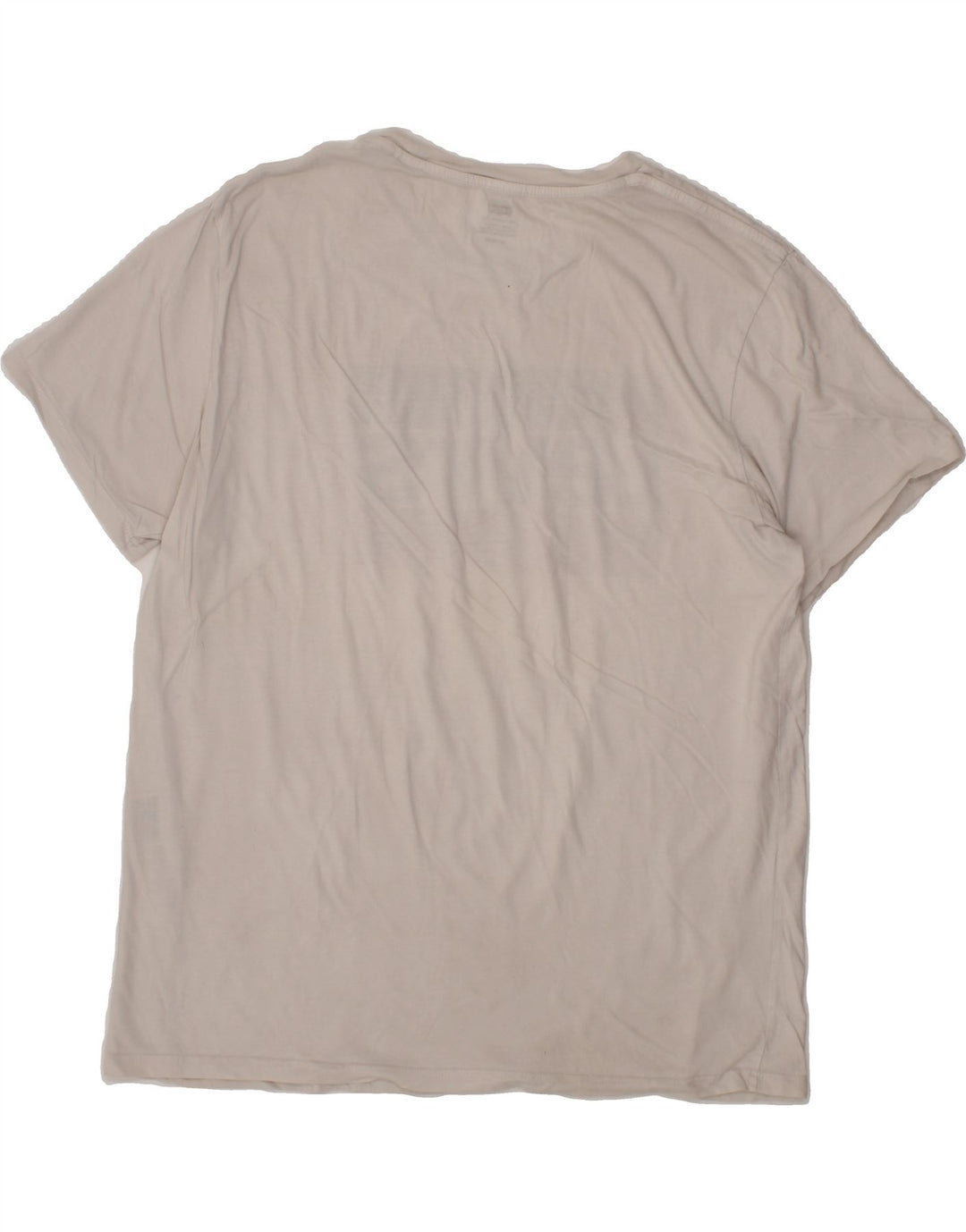 LEVI'S Mens Graphic T-Shirt Top XL White Vintage Levi's and Second-Hand Levi's from Messina Hembry 