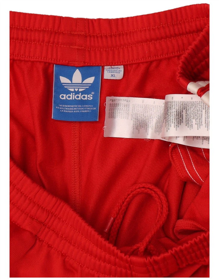 Ανδρικό αθλητικό σορτς Adidas XL κόκκινο πολυεστέρα