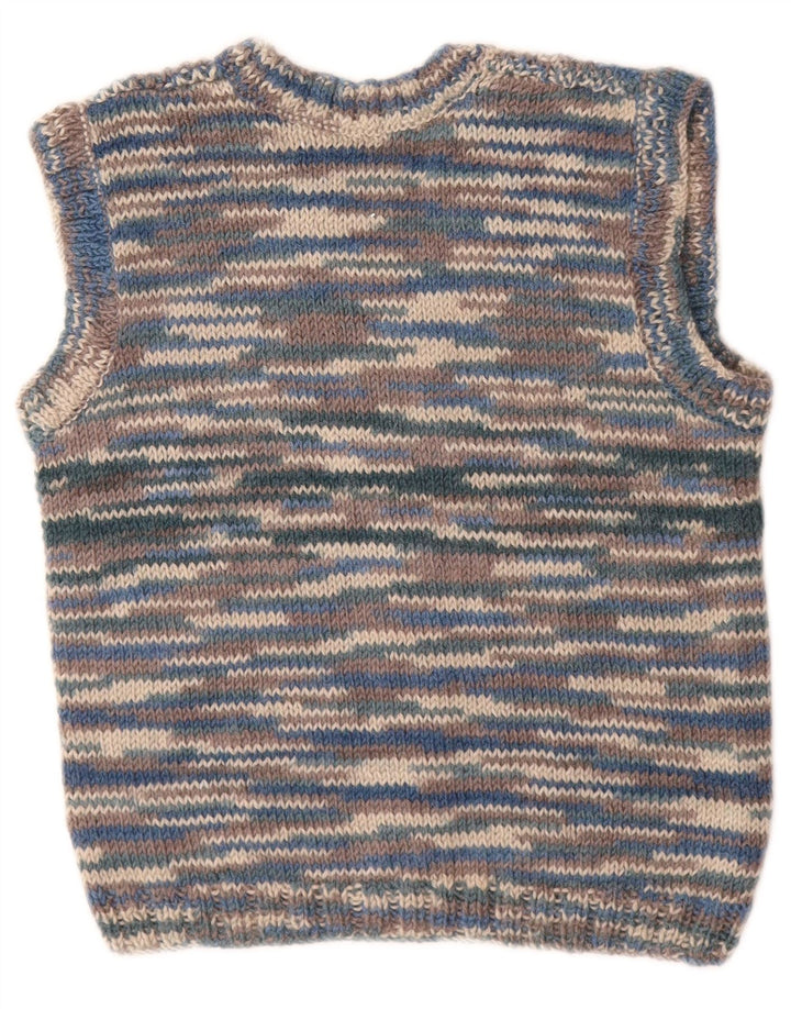 Γυναικείο γιλέκο VINTAGE Tank Top UK 8 Small Blue Flecked