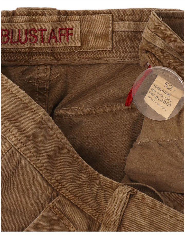 Blustaff Ανδρικό ίσιο παντελόνι Cargo IT 52 XL W38 L34 Μπεζ βαμβακερό