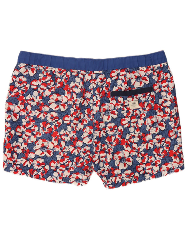 Ανδρικό σορτς κολύμβησης Tommy Hilfiger XL Navy Blue Floral