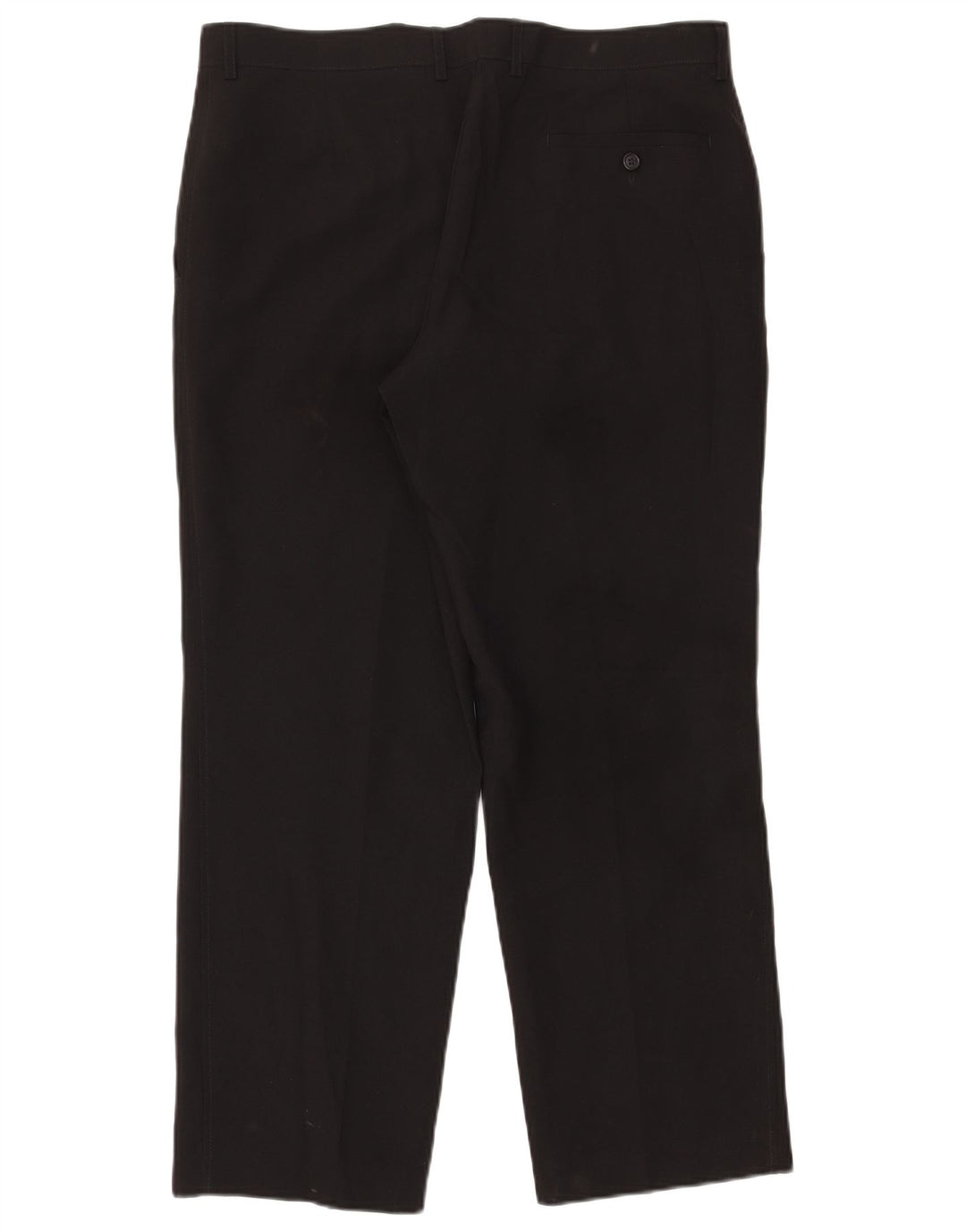 Marks & Spencer Ανδρικό ίσιο παντελόνι Chino W36 L29 Μαύρο πολυεστέρα