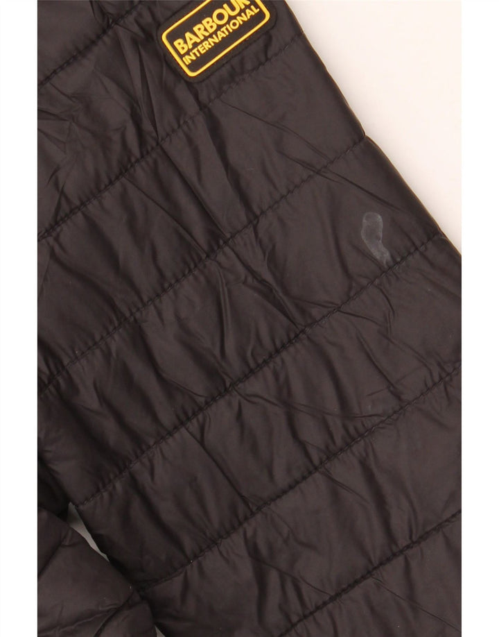 BARBOUR Γυναικείο μπουφάν με κουκούλα UK 10 Small Black Polyamide