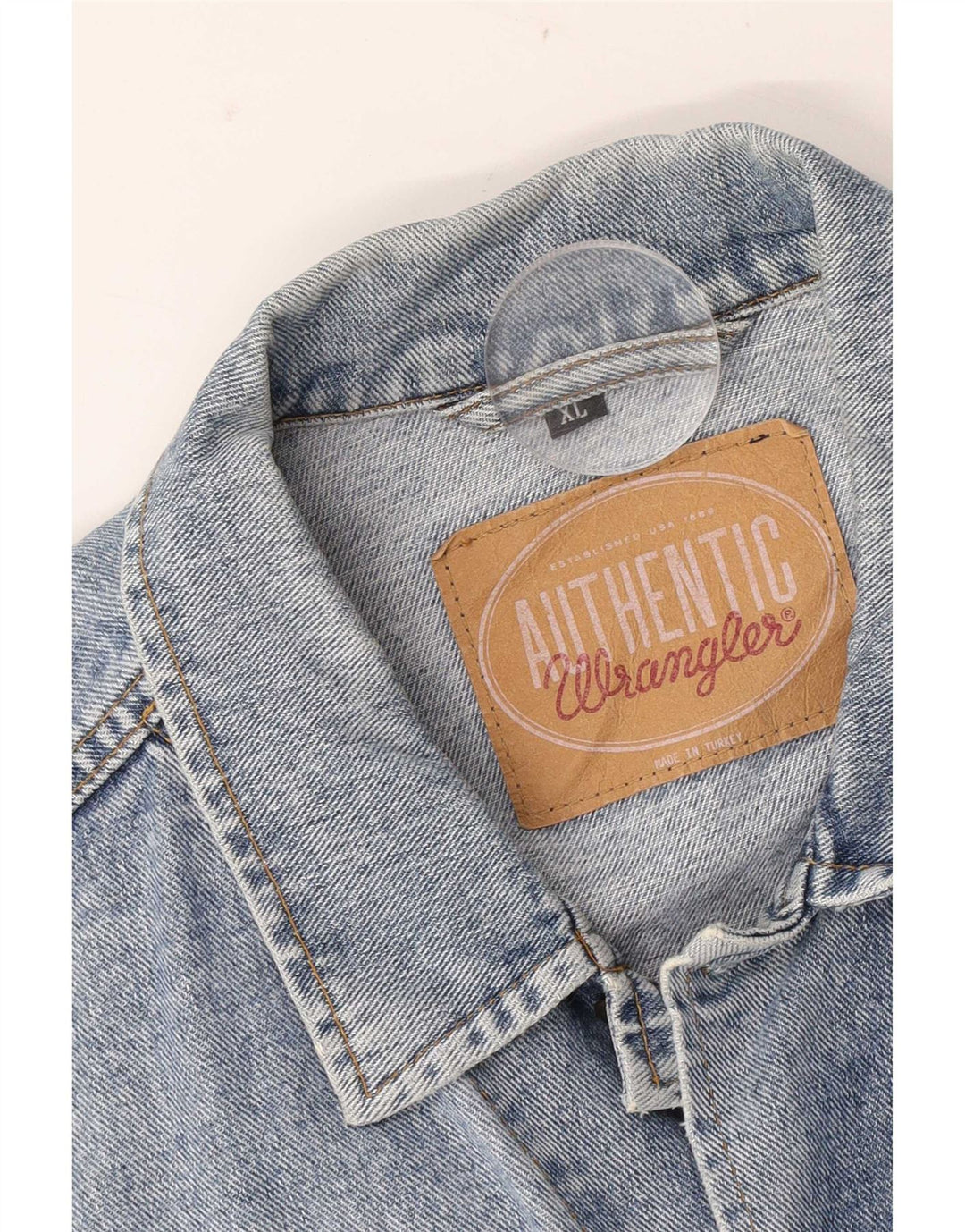 Ανδρικό τζιν μπουφάν Wrangler UK 42 XL Μπλε