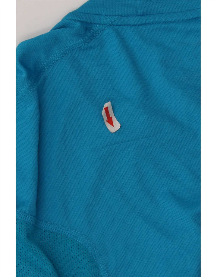 Ανδρικό γραφικό μπλουζάκι Nike ανδρικό Dri Fit Top XL Blue Camouflage Polyester