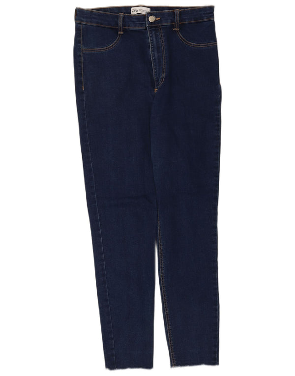 Zara Γυναικείο Skinny Jeans EU 42 Large W32 L26 Navy Blue