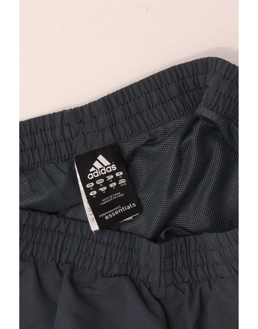 Ανδρικό αθλητικό σορτς Adidas με μεσαίο μπλε ναυτικό πολυεστέρα Sports