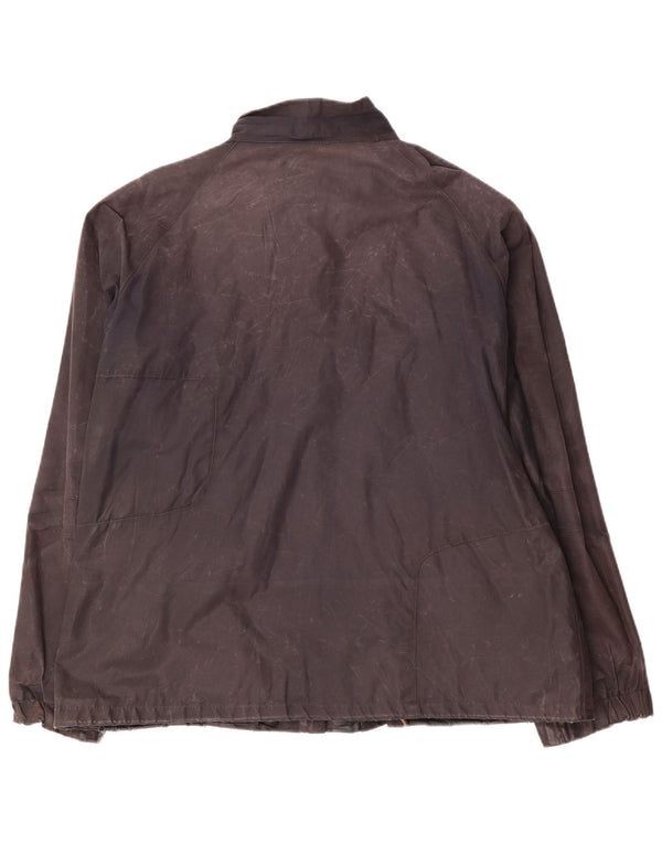 Ανδρικό κερωμένο βαμβακερό μπουφάν Barbour UK 44 2XL Navy Blue
