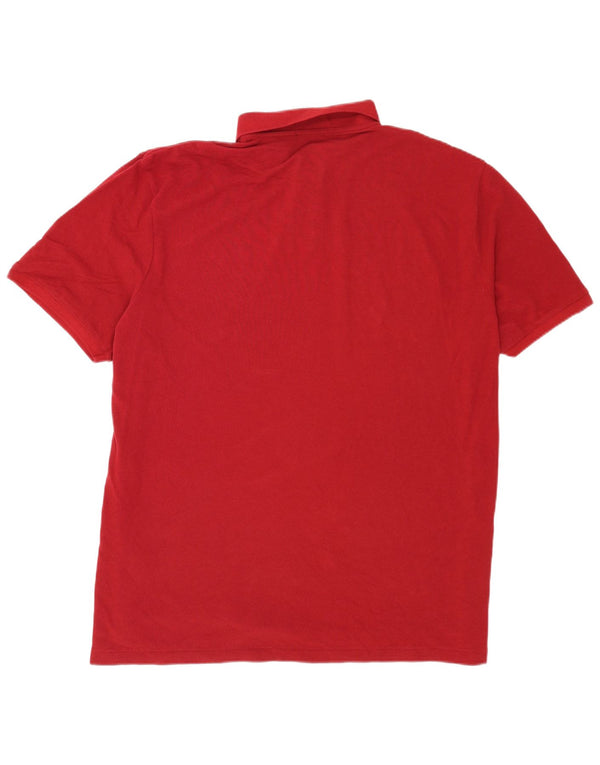 Πόλο Ralph Lauren Ανδρικό πουκάμισο Classic Fit 2XL κόκκινο βαμβακερό