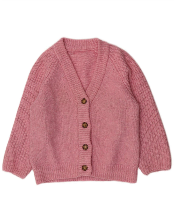 Vintage γυναικεία ζακέτα πουλόβερ UK 14 Medium Pink