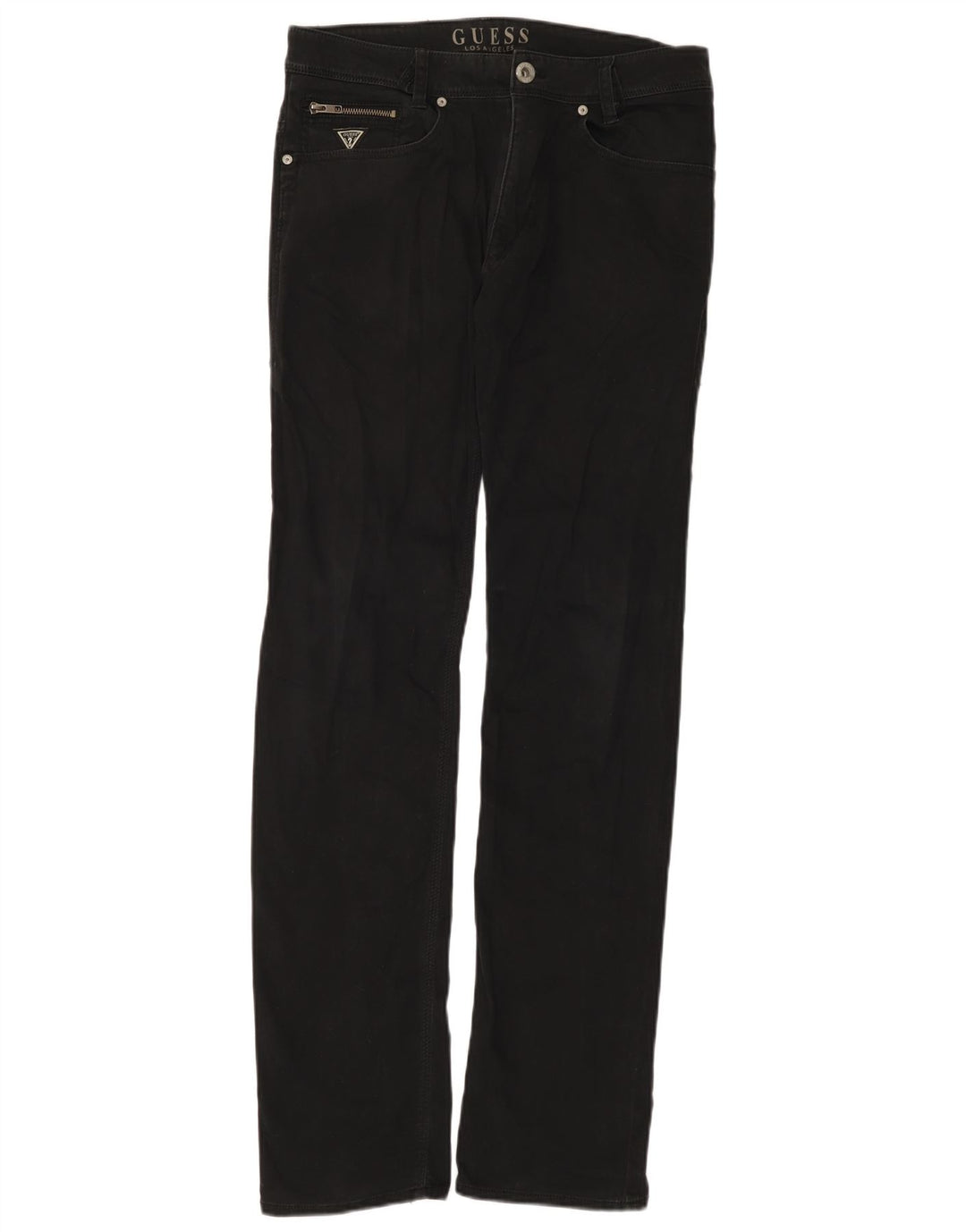 Guess Γυναικείο Slim Jeans W30 L34 Μαύρο βαμβακερό