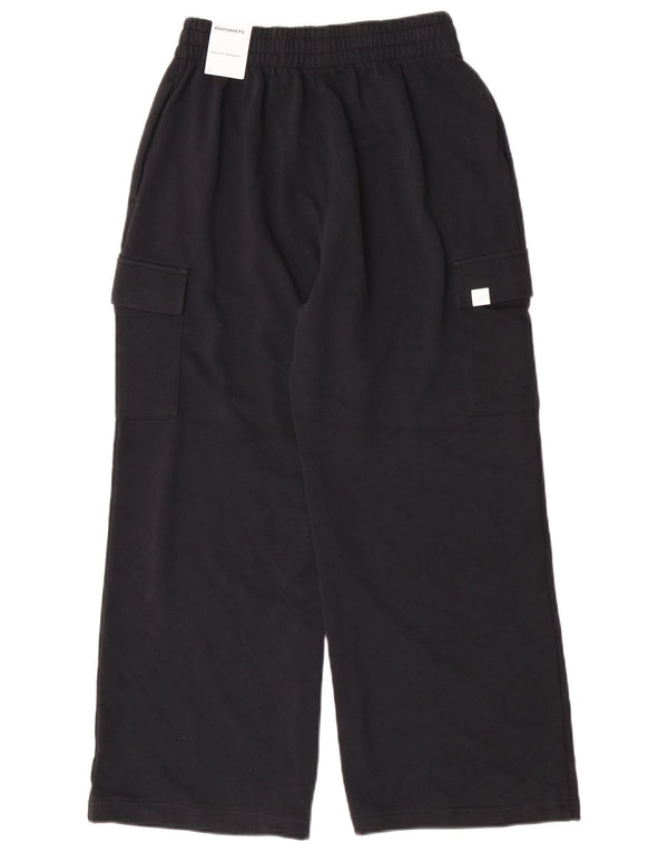 Παντελόνι αθλητικής φόρμας Nike Girls Wide Leg Cargo 12-13 ετών, μεγάλο μαύρο βαμβακερό