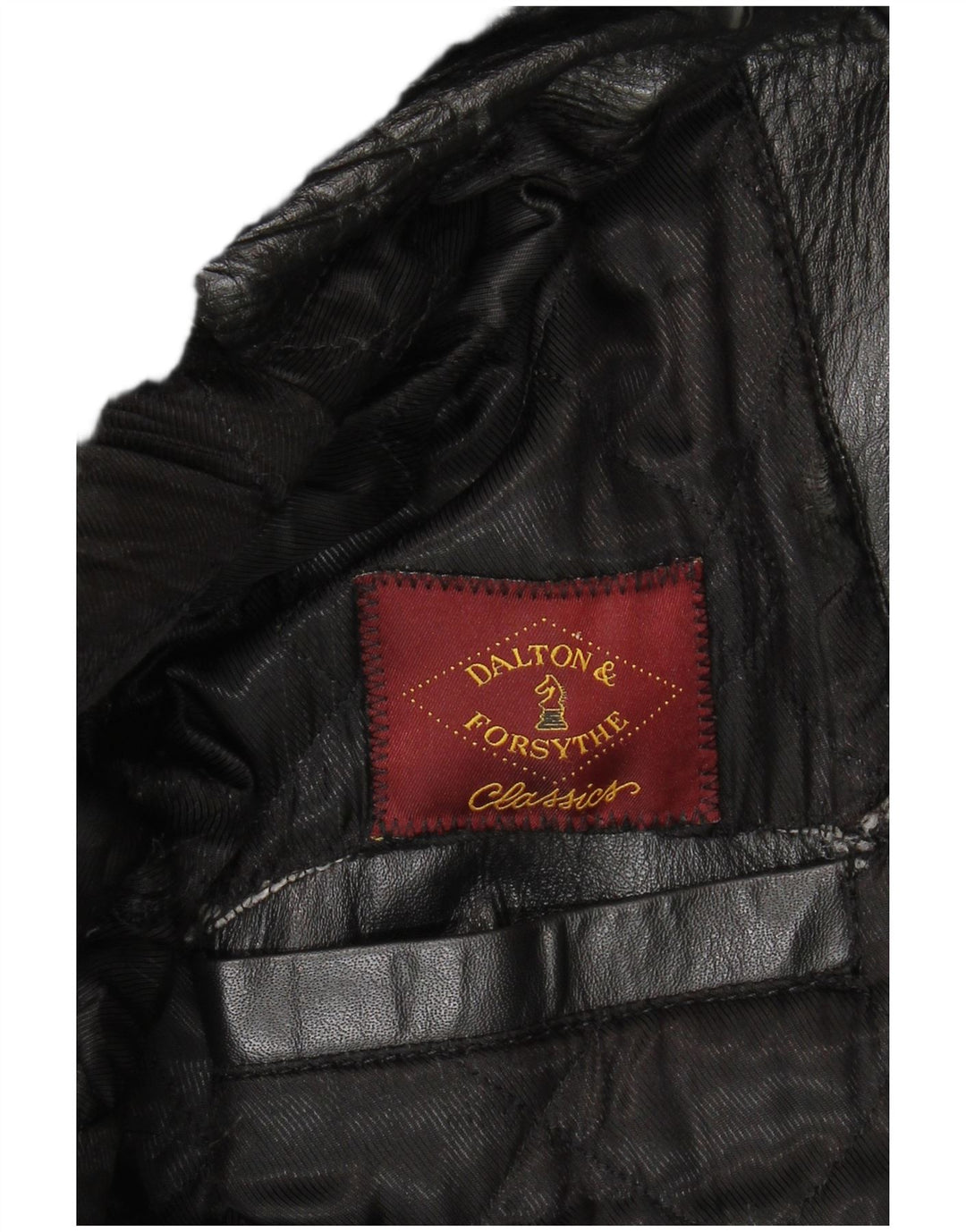 Classics Ανδρικό Δερμάτινο Μπουφάν UK 40 Large Μαύρο