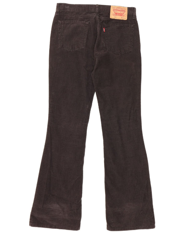 Γυναικείο παντελόνι Levi's 529 Flare Corduroy W28 L34 Καφέ βαμβακερό