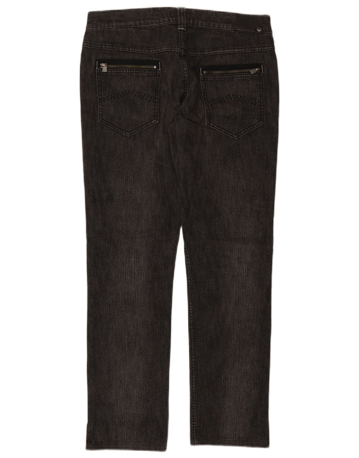 Armani Γυναικείο Straight Jeans W29 L28 Γκρι