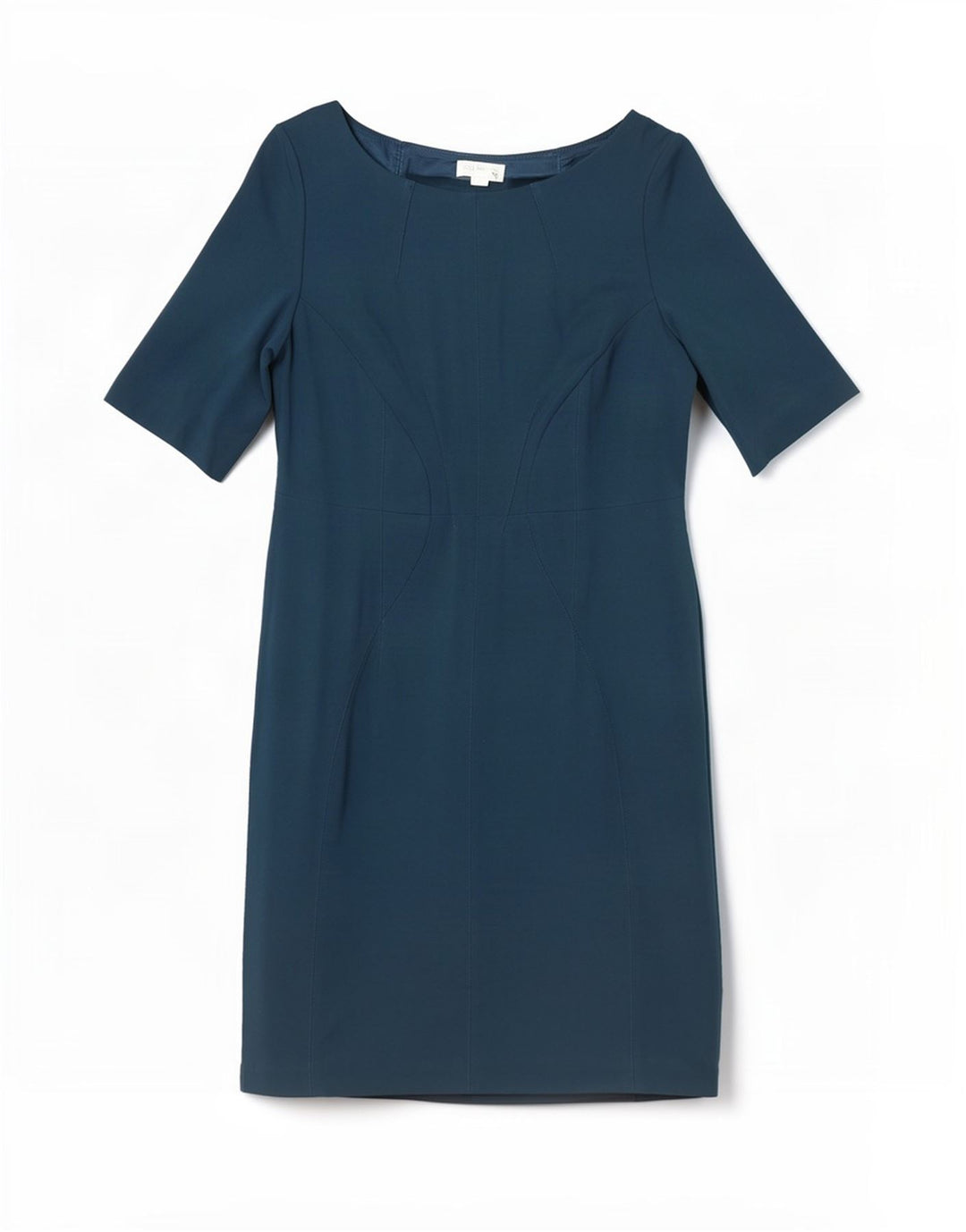 Γυναικείο φόρεμα με θήκη Monsoon UK 18 XL μπλε βισκόζη