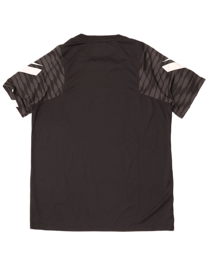 Ανδρικό T-Shirt Nike Dri Fit Slim γραφικό Top XL μαύρο πολυεστέρα