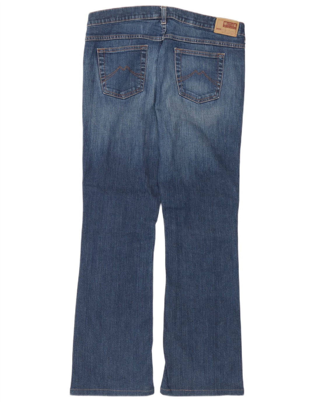 Mustang Γυναικείο Bootcut Jeans W30 L29 Μπλε βαμβακερό