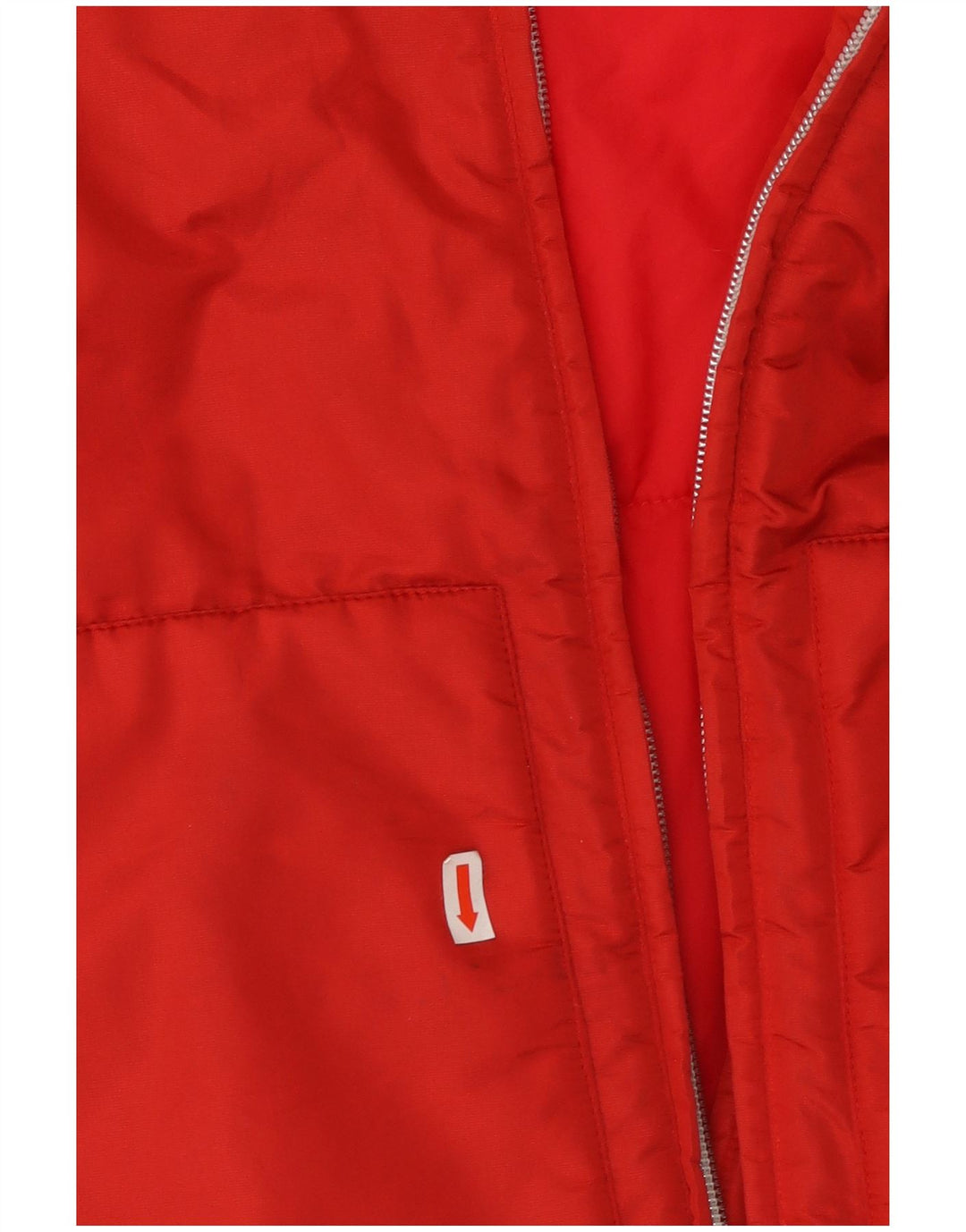 ELLESSE Γυναικείο Oversized padded Gilet UK 10 Small Red