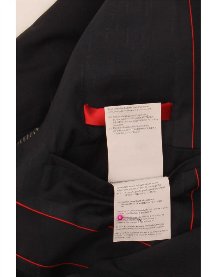 Hugo Boss Ανδρικό σακάκι με 2 κουμπιά σακάκι UK 50 Large Navy Blue Wool