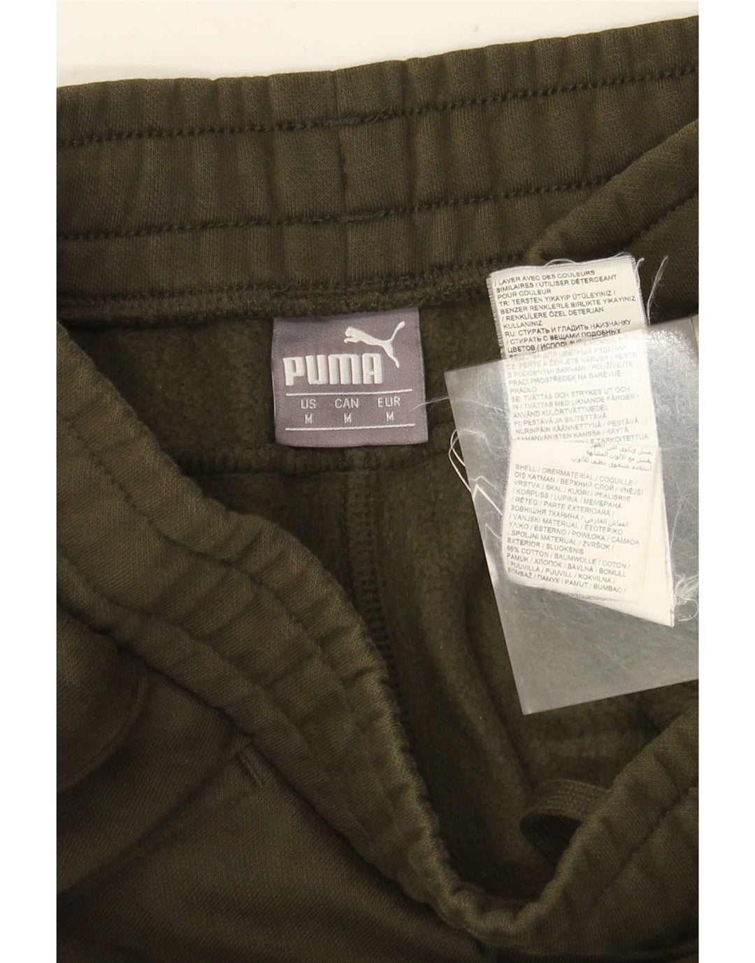 Ανδρική φόρμα Puma Παντελόνι Joggers Μεσαίο Χακί Βαμβακερό
